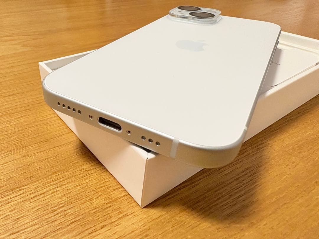 【美品】iPhone15 256GB simフリー　ブルー