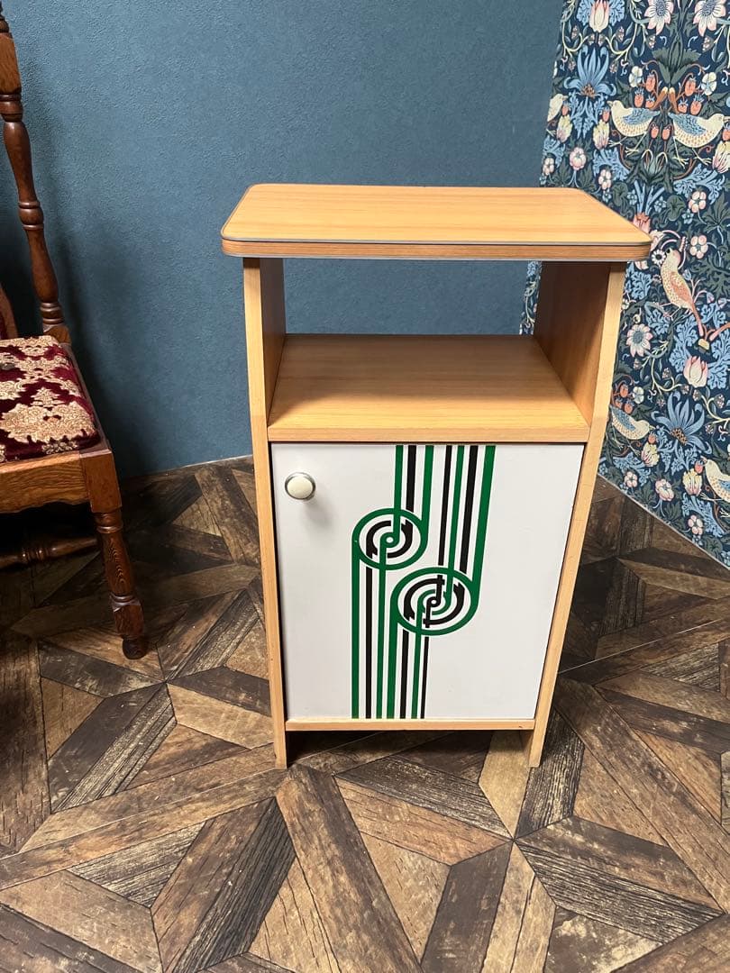 うーさん＊電話台 昭和レトロ 当時物 インテリア レトロポップ 棚