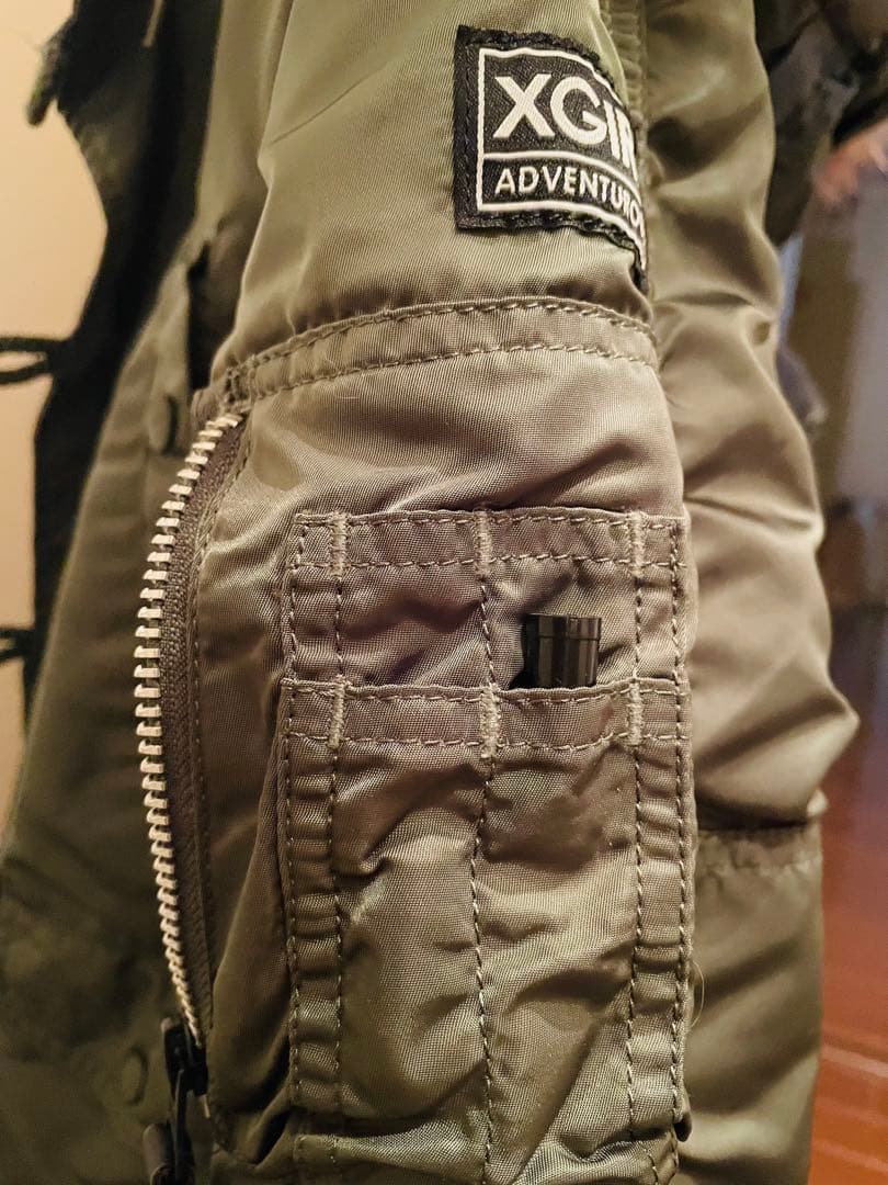 X-girl ALPHAコラボ　N3-B ミリタリー　ジャケット