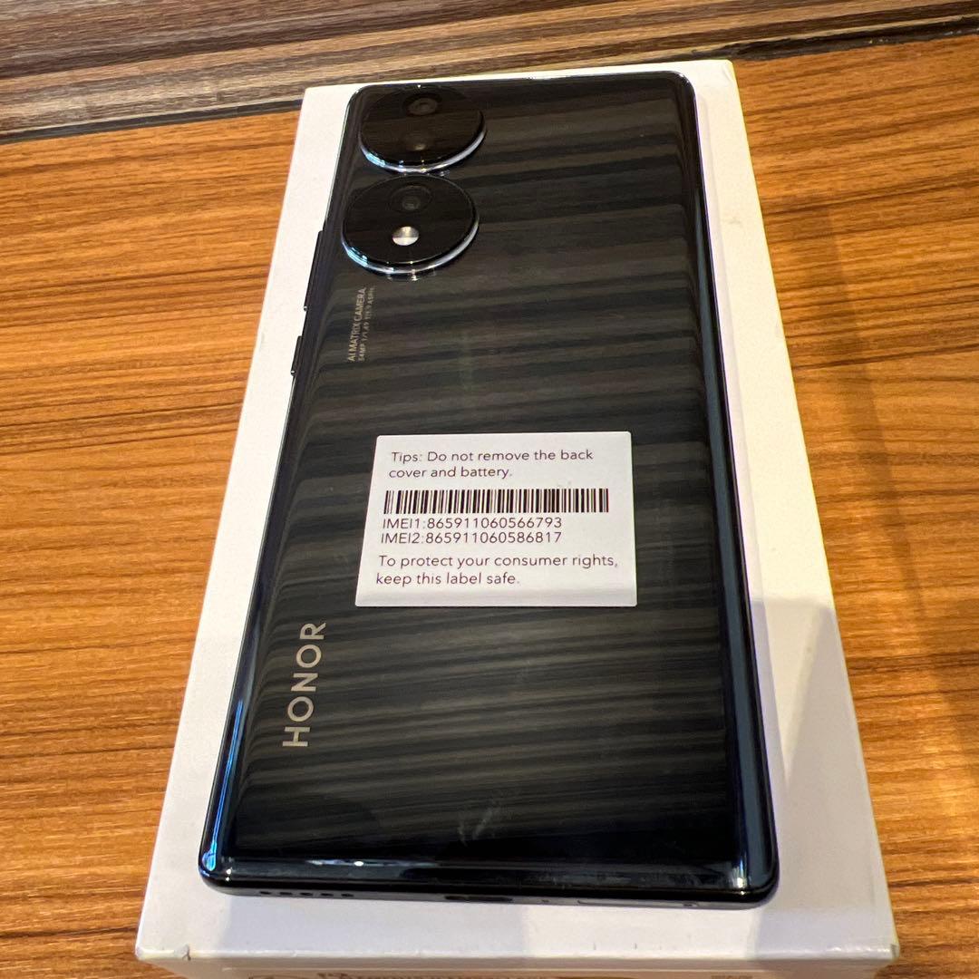 HONOR 70 ブラック 6.67インチ デモ機
