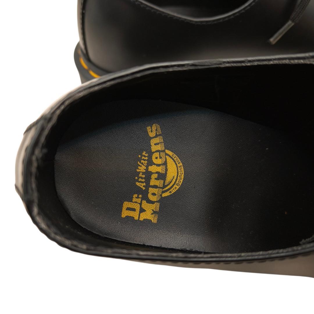 良品 ドクターマーチン 3ホール 1461 UK6 25cm 黒 クリーニング済