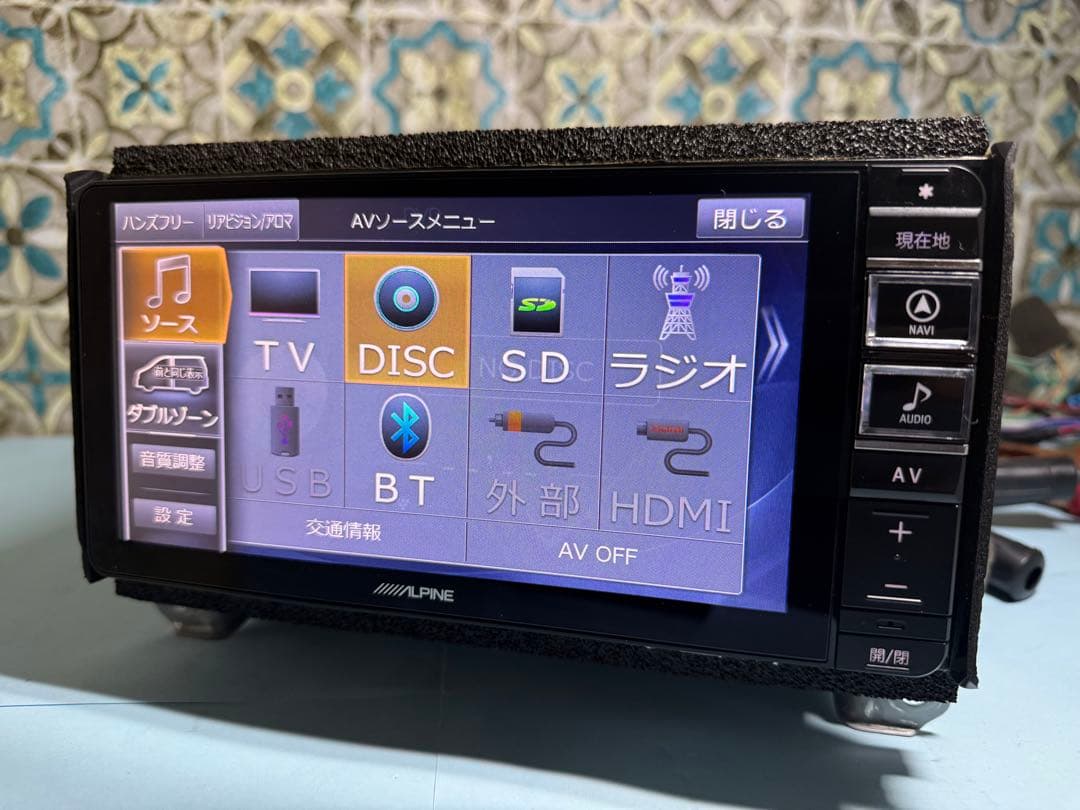 カーナビ ALPINE. 7WZ.