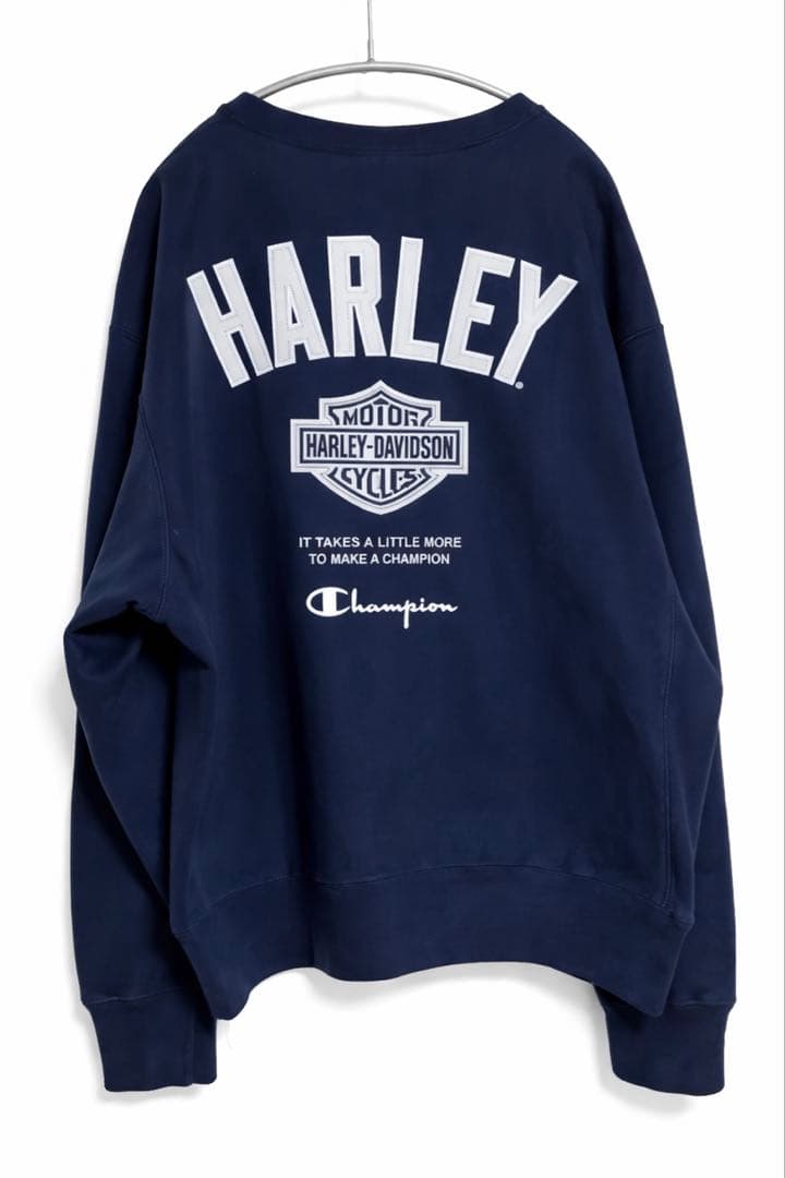 m*r様 ハーレーダビッドソン リバースウィーブ スウェット ネイビー