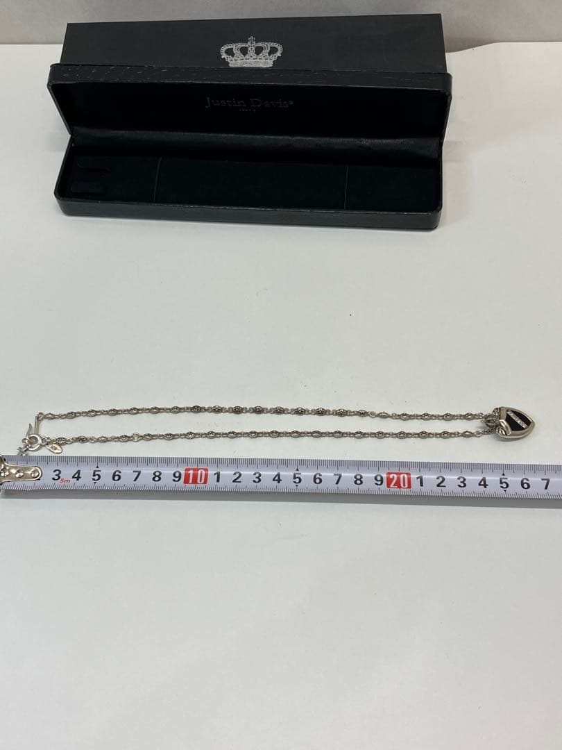 ジャスティンデイビス ネックレス シルバー925 トップ 【3455.3456】