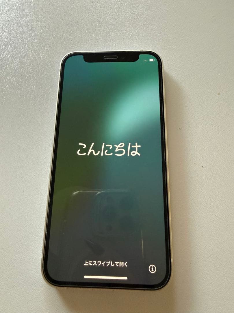 iPhone 12 mini ホワイト SIMフリー カメラ不具合あり