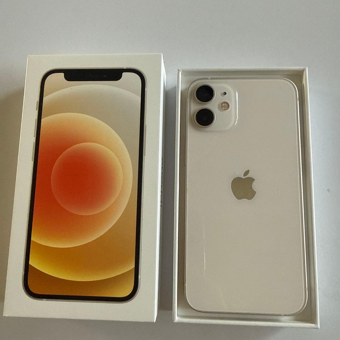 iPhone 12 mini ホワイト SIMフリー カメラ不具合あり