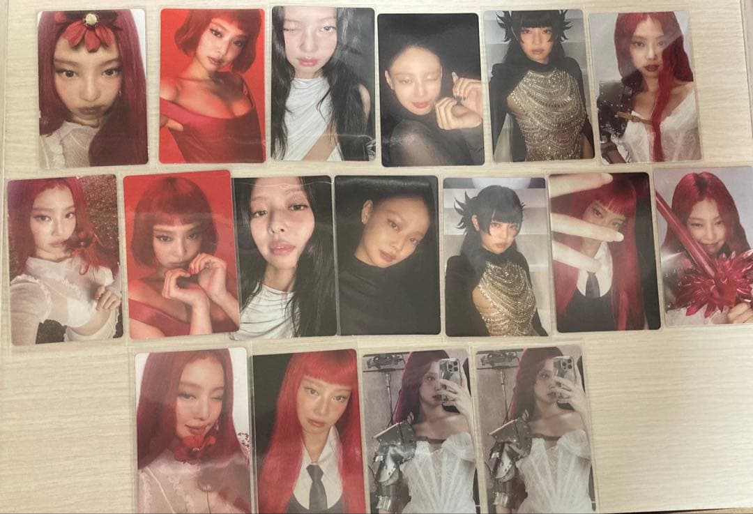 BLACKPINK ジェニJennie Ruby トレカ17枚　日本トレカ