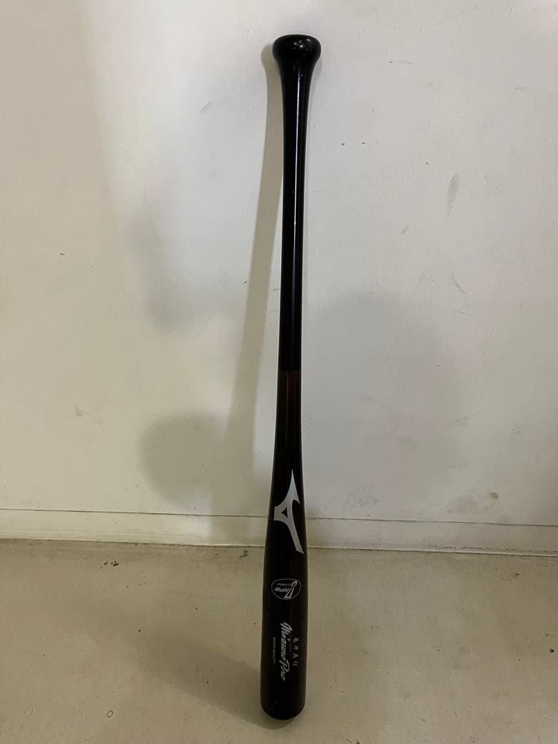 Mizuno Pro 木製バット 亀井義行実打 NPB公認バット