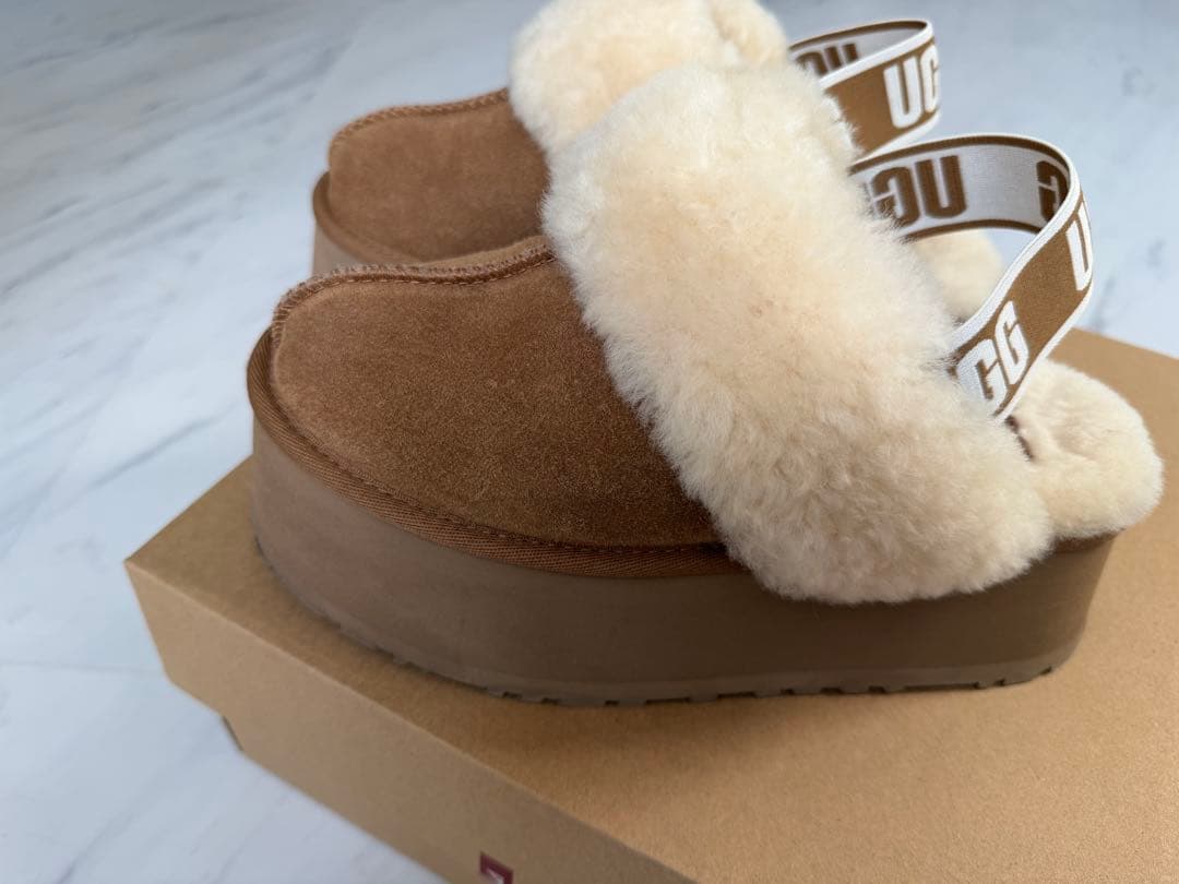 UGGムートンサンダルファンケット