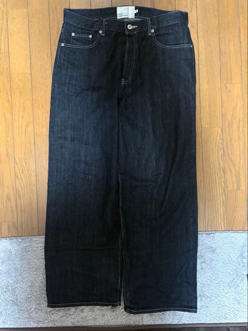 パンツ SimplyComplicated BFSELVEDGE STONE