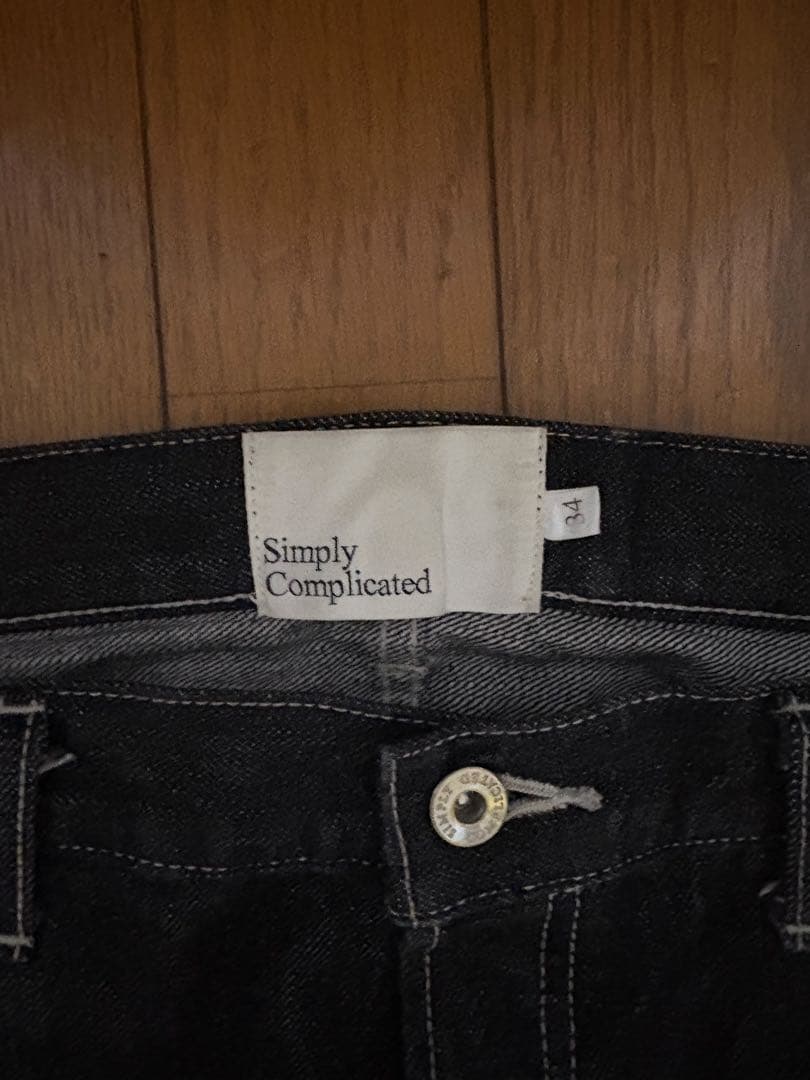 パンツ SimplyComplicated BFSELVEDGE STONE