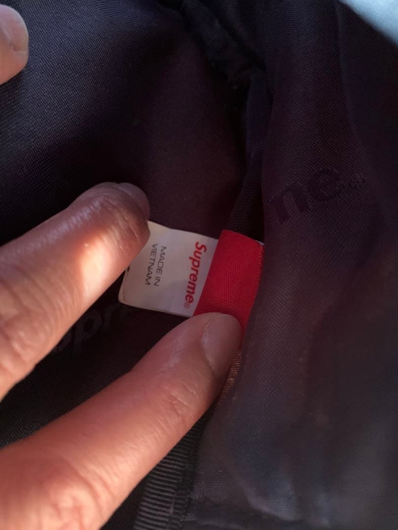レア ☆ Supreme グラフィティ柄 スリングバッグ デニム ステッカー付き