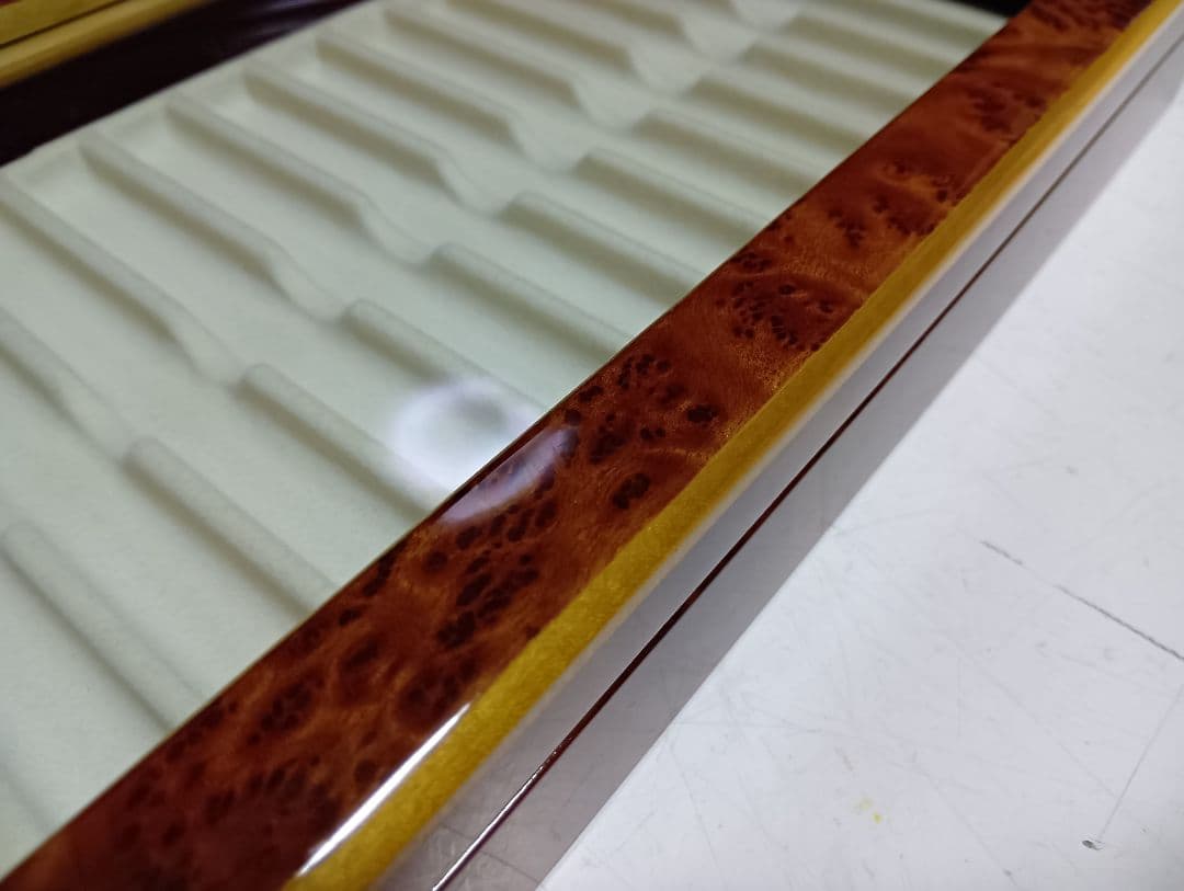 きょうや　様売約済　瘤杢　ベロア　万年筆　ディスプレイ　ケース