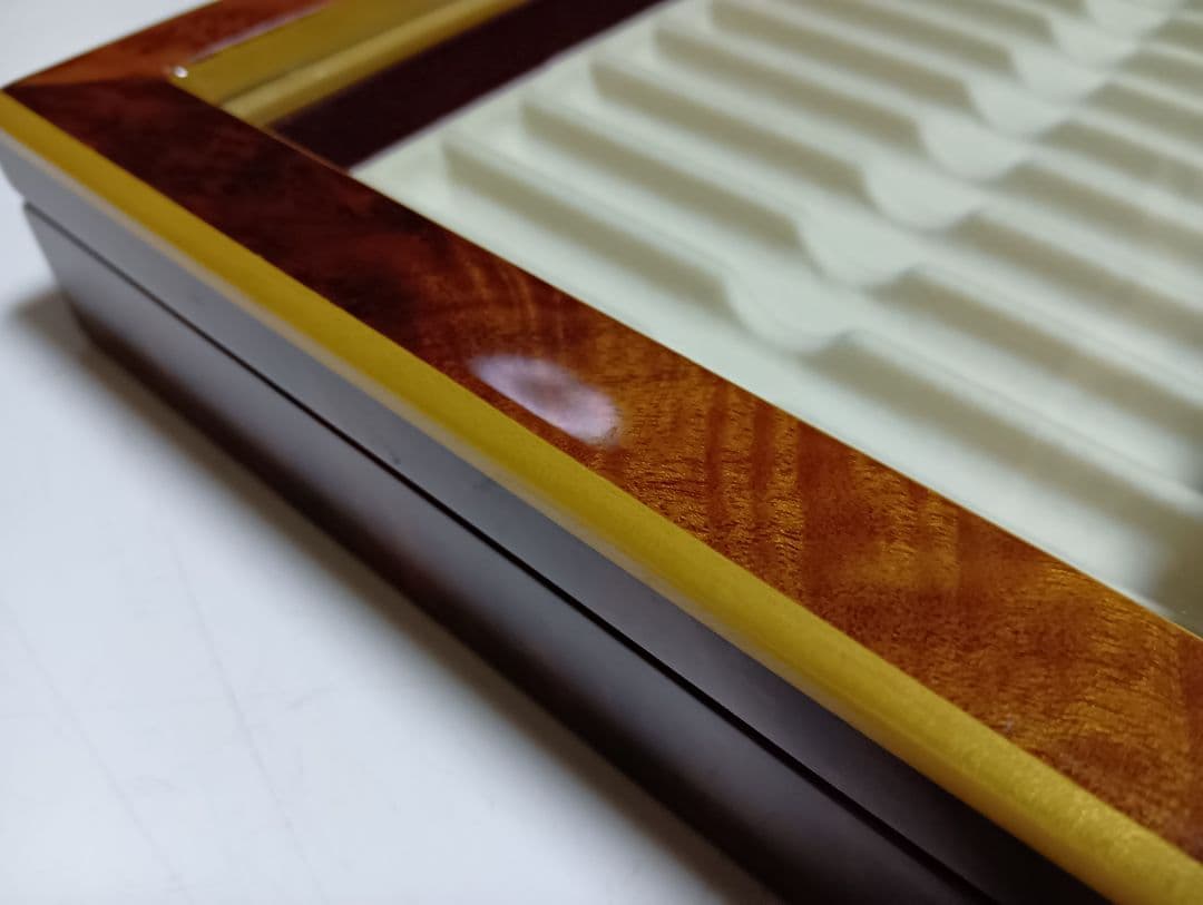 きょうや　様売約済　瘤杢　ベロア　万年筆　ディスプレイ　ケース