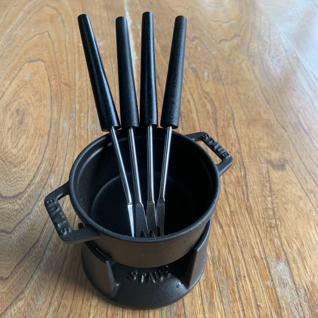 ストウブ　10cm フォンデュ鍋