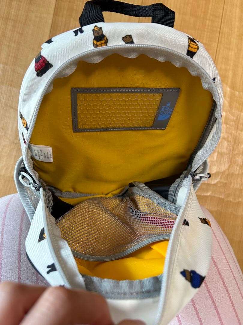 【美品】ノースフェイス　ベビーリュック　キッズ　ホームスライス　ベア　くま