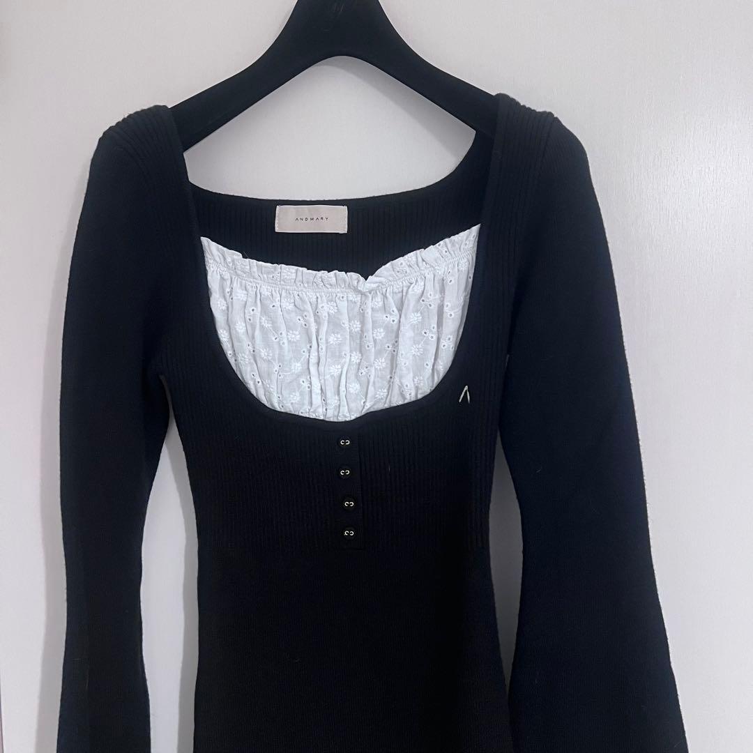 andmary ♡ Poppy lace mini dress