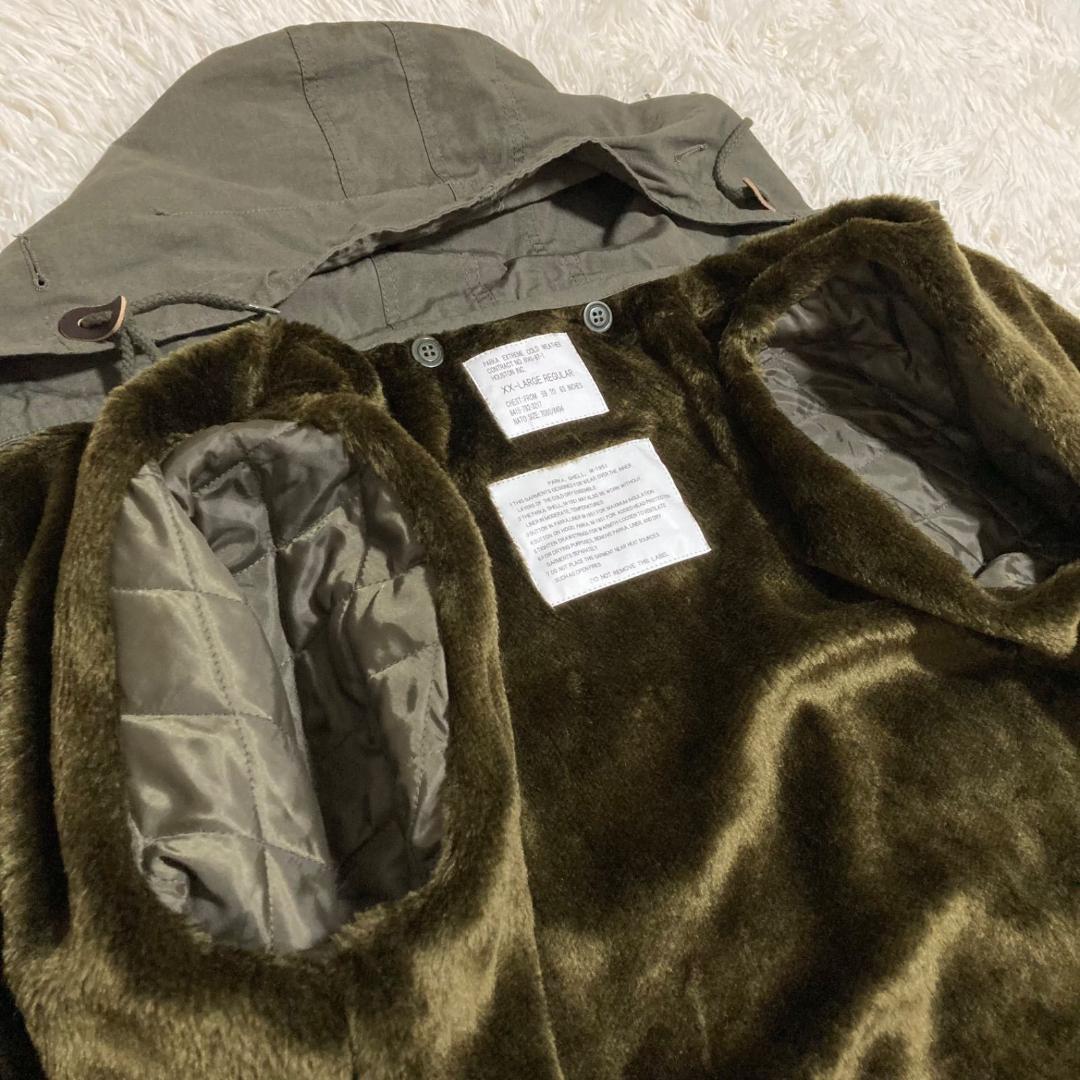 15347ヒューストン モッズコート M-51 XXL カーキ 米軍 青島コート
