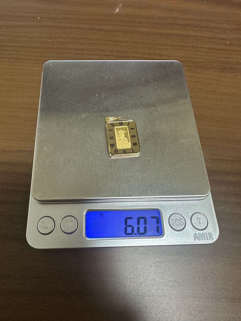 クレディ・スイス 999.9ファインゴールド ペンダント　枠k18