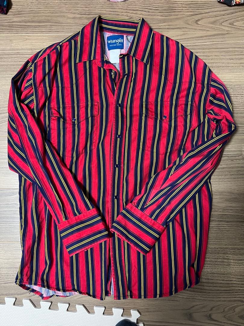 荒*T様 ウエスタンシャツなど4枚まとめ売り　ネイティブ柄　Wrangler ラ