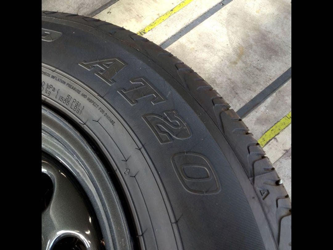 ジムニーシエラ JB74 純正 グラントレック タイヤ スチールホイールセット