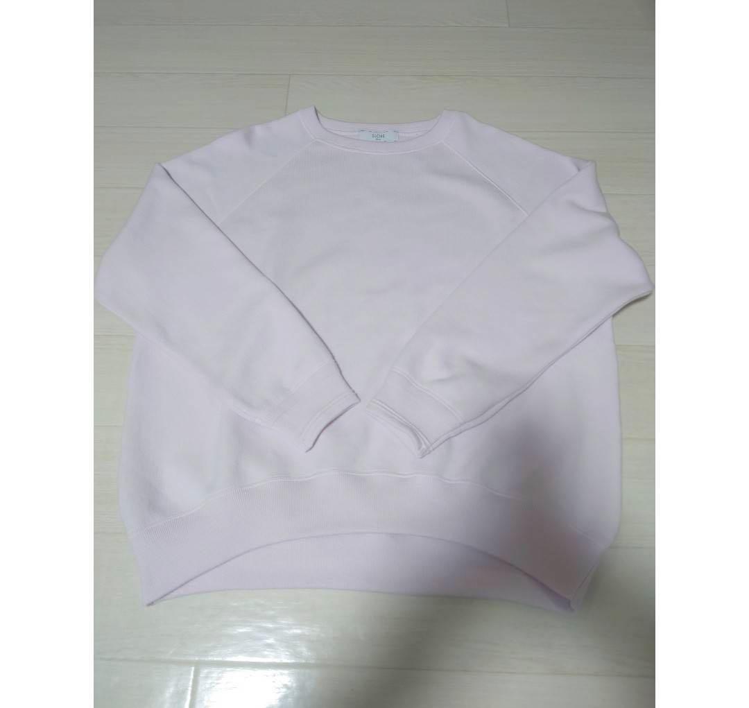 SLOBE IENA スローブイエナ スムースオーバーニット ピンク