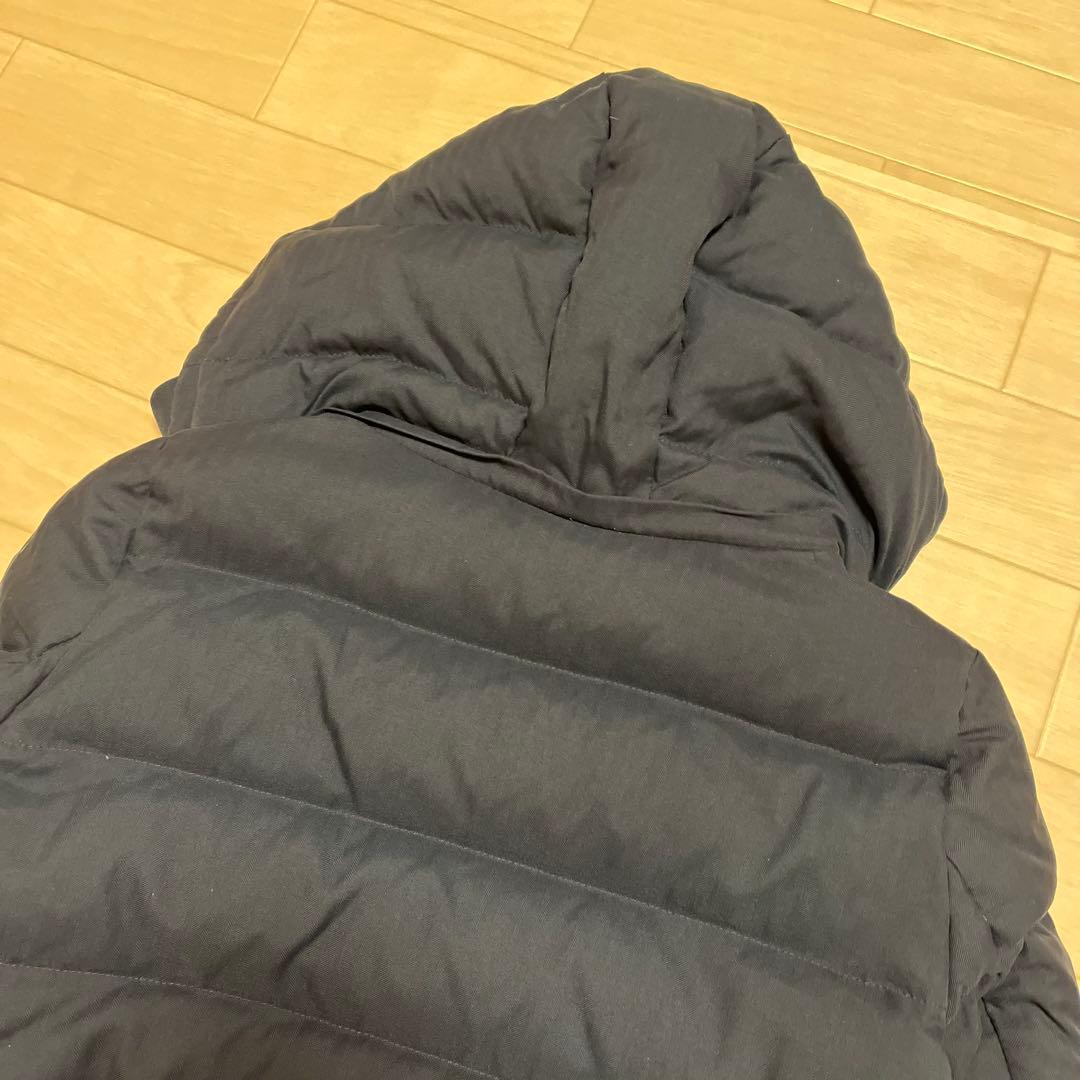 【23区】近年モデル　ダッフルダウンコート　2way ネイビー　38