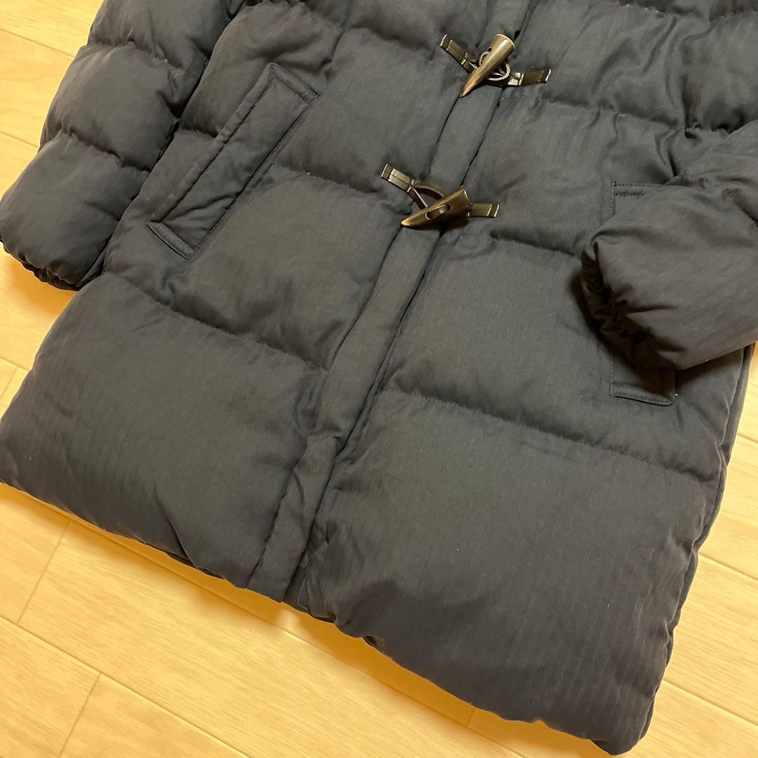 【23区】近年モデル　ダッフルダウンコート　2way ネイビー　38