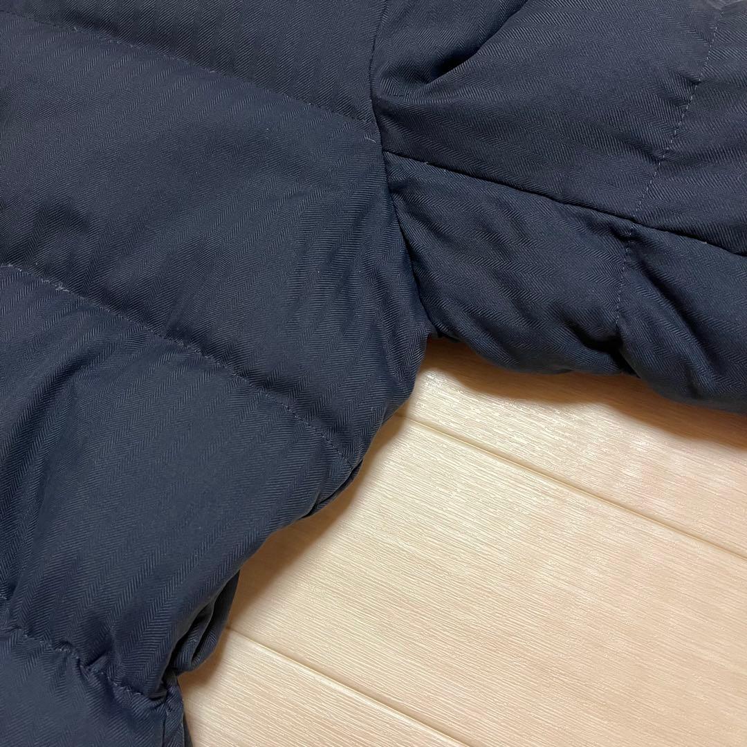 【23区】近年モデル　ダッフルダウンコート　2way ネイビー　38
