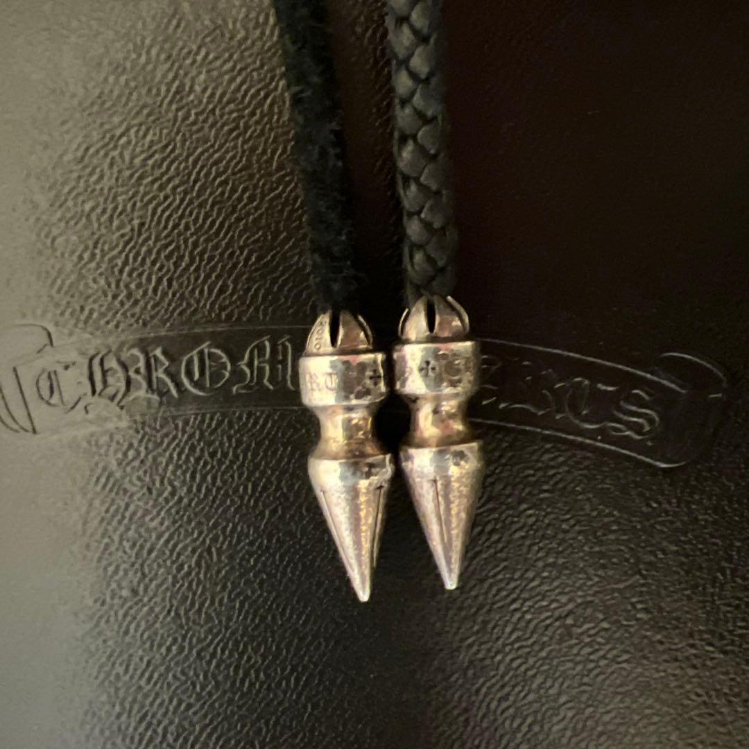 クロムハーツ/LEATHER BRAID/スパイク/レザーブレード