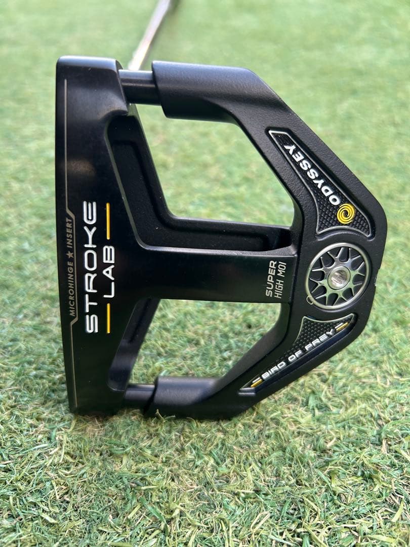 オデッセイ　ストロークラボ　ブラックシリーズ　BIRD OF PREY パター