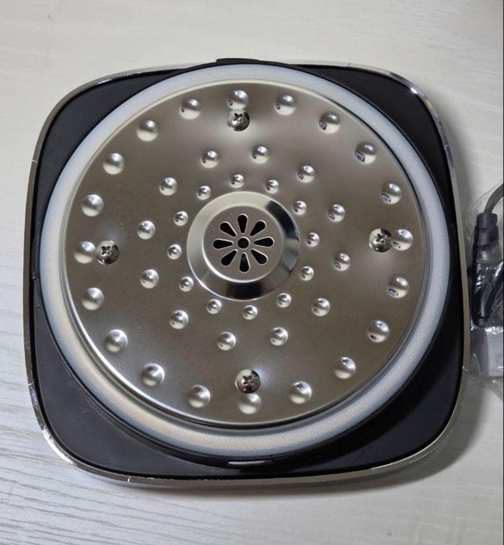 山善 加熱式加湿器 スチーム式 上部給水 2.4L 大容量 ブラック