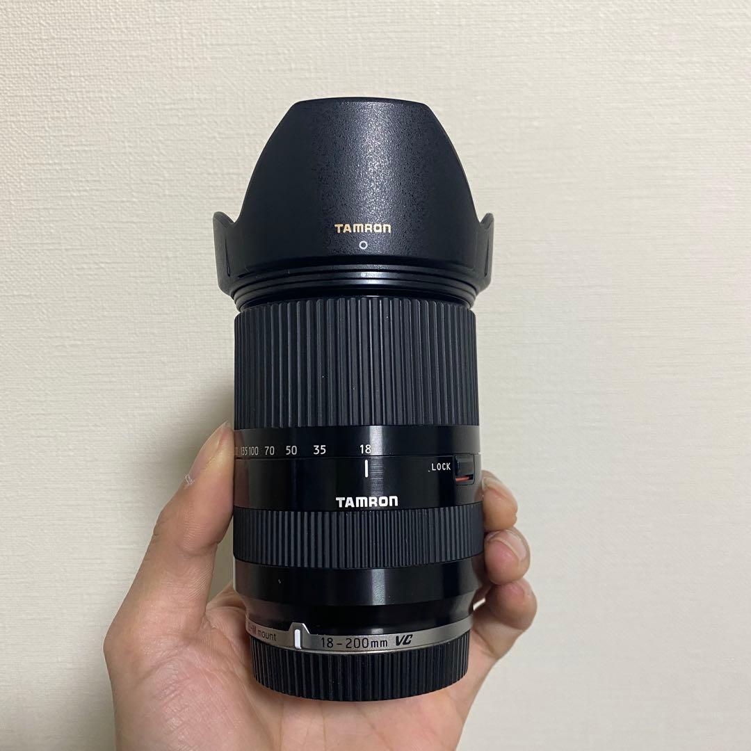 希少Tamron 18-200mm Canon EF-M用高倍率ズーム 動作良好