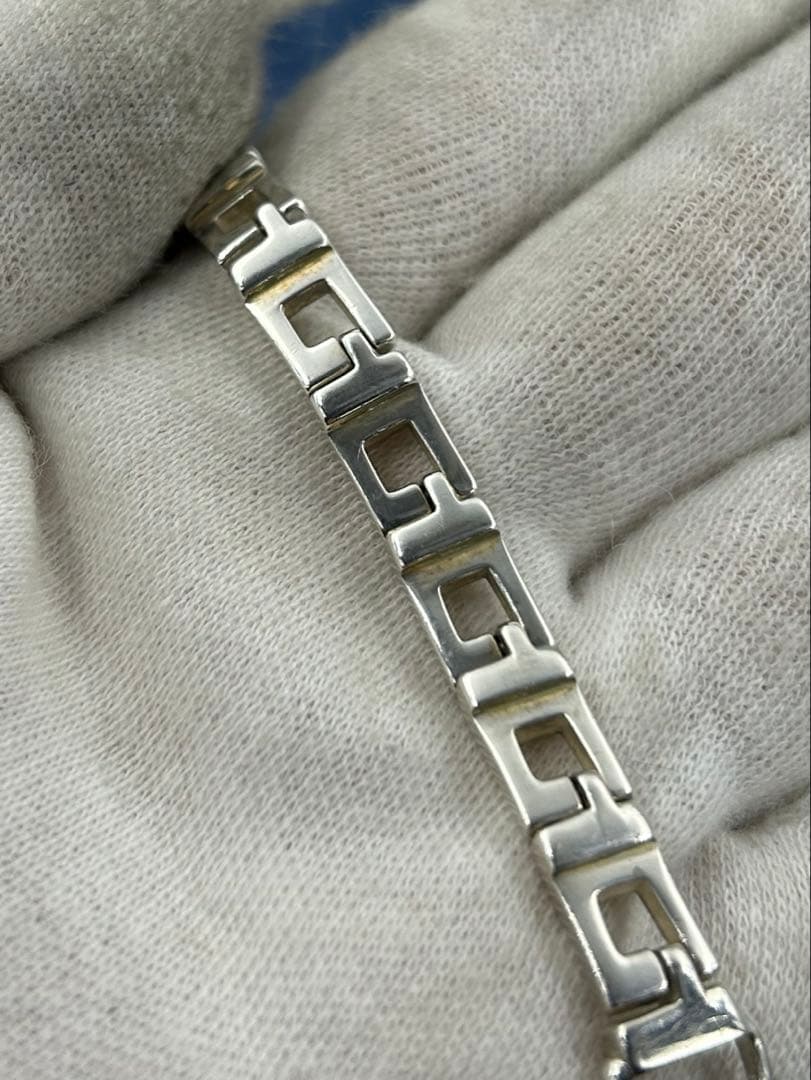 GUCCI グッチ Gロゴ ブレスレット SV925 アクセサリー　箱付　18