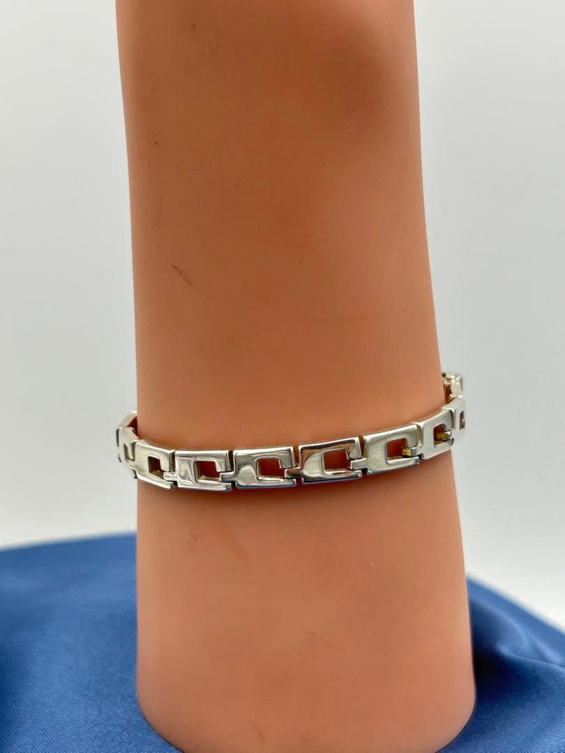 GUCCI グッチ Gロゴ ブレスレット SV925 アクセサリー　箱付　18