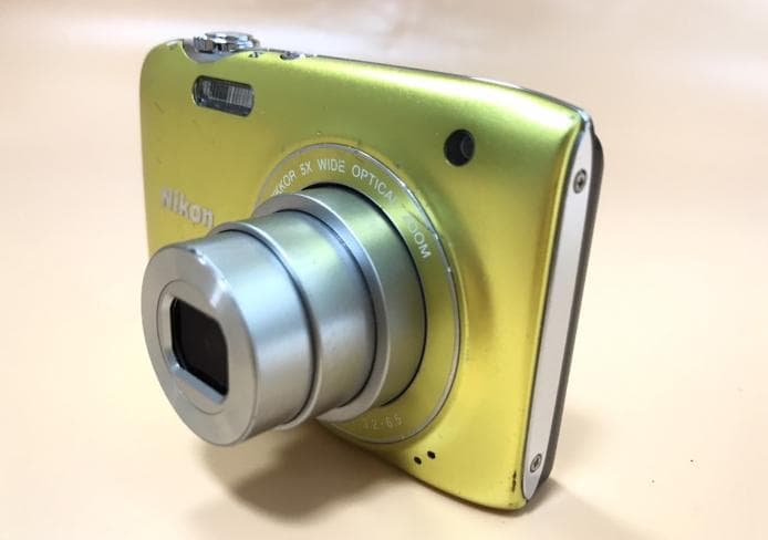 ♪完動品♪ニコン Nikon クールピクス S3100　SDカード付　希少色