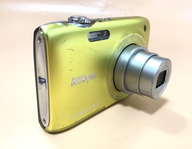 ♪完動品♪ニコン Nikon クールピクス S3100　SDカード付　希少色
