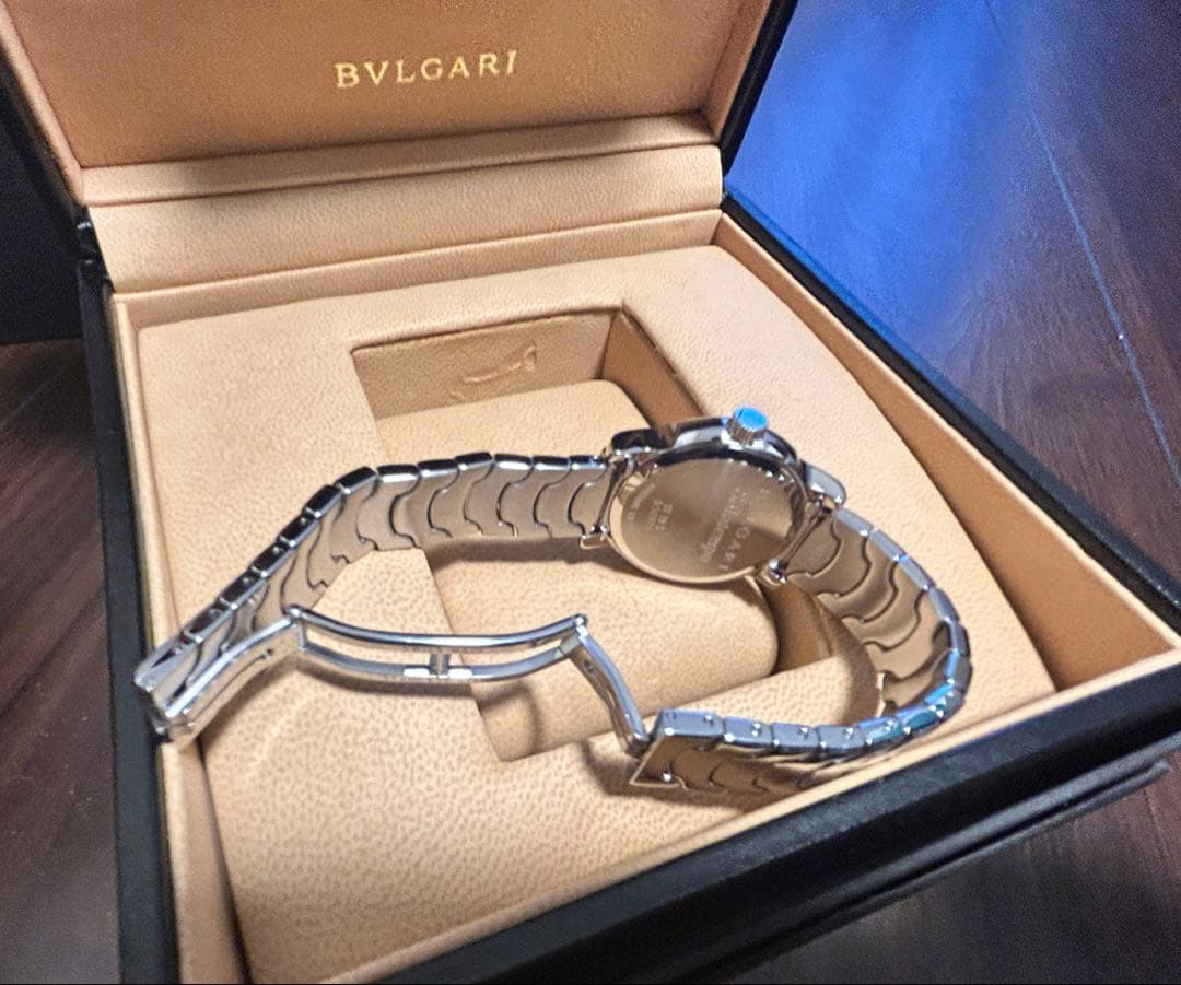 BVLGARI ソロテンポST35S 中古美品　オーバーホール電池交換済　可動品