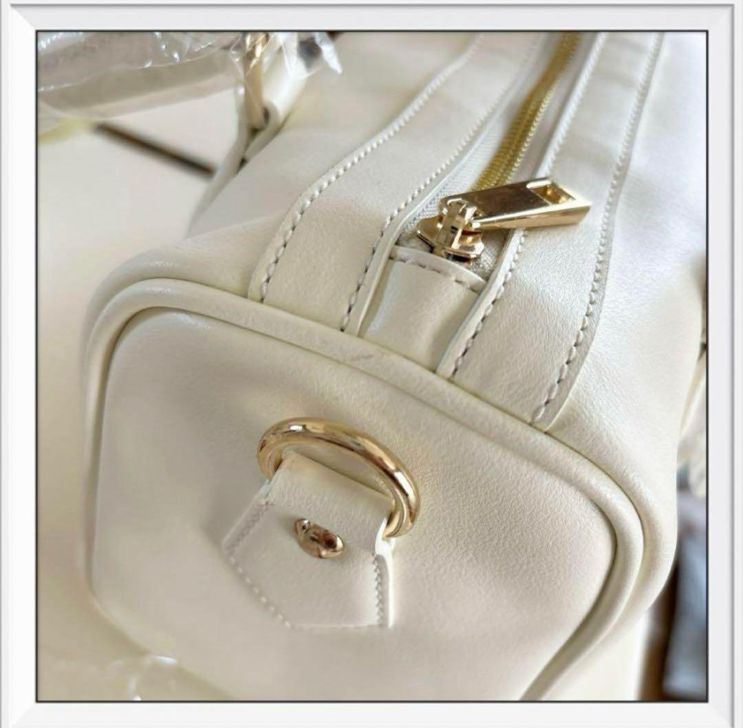 RANDEBOO Minimal Boston Bag アイボリー 新品