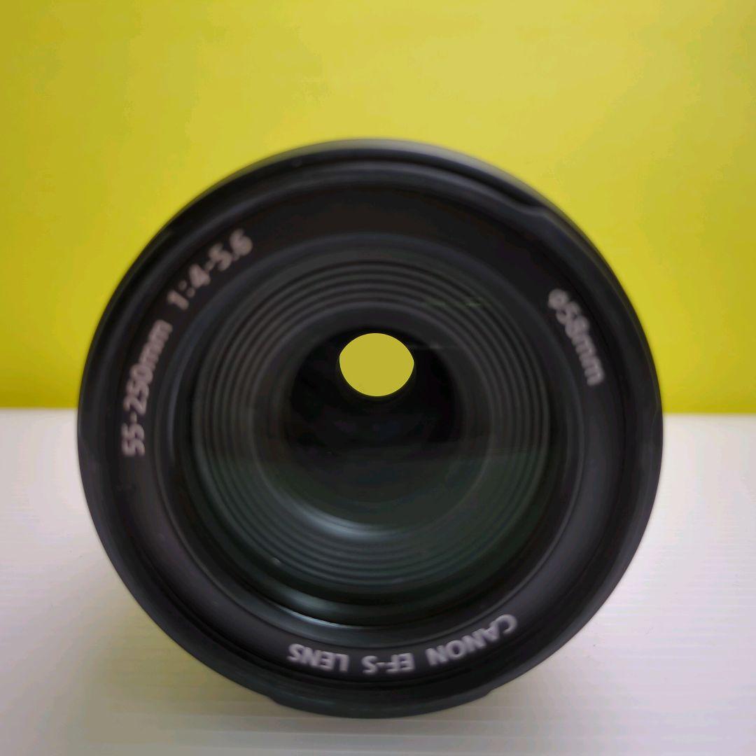 【美品】CANON キヤノン EF-S 55-250mm f4-5.6 IS