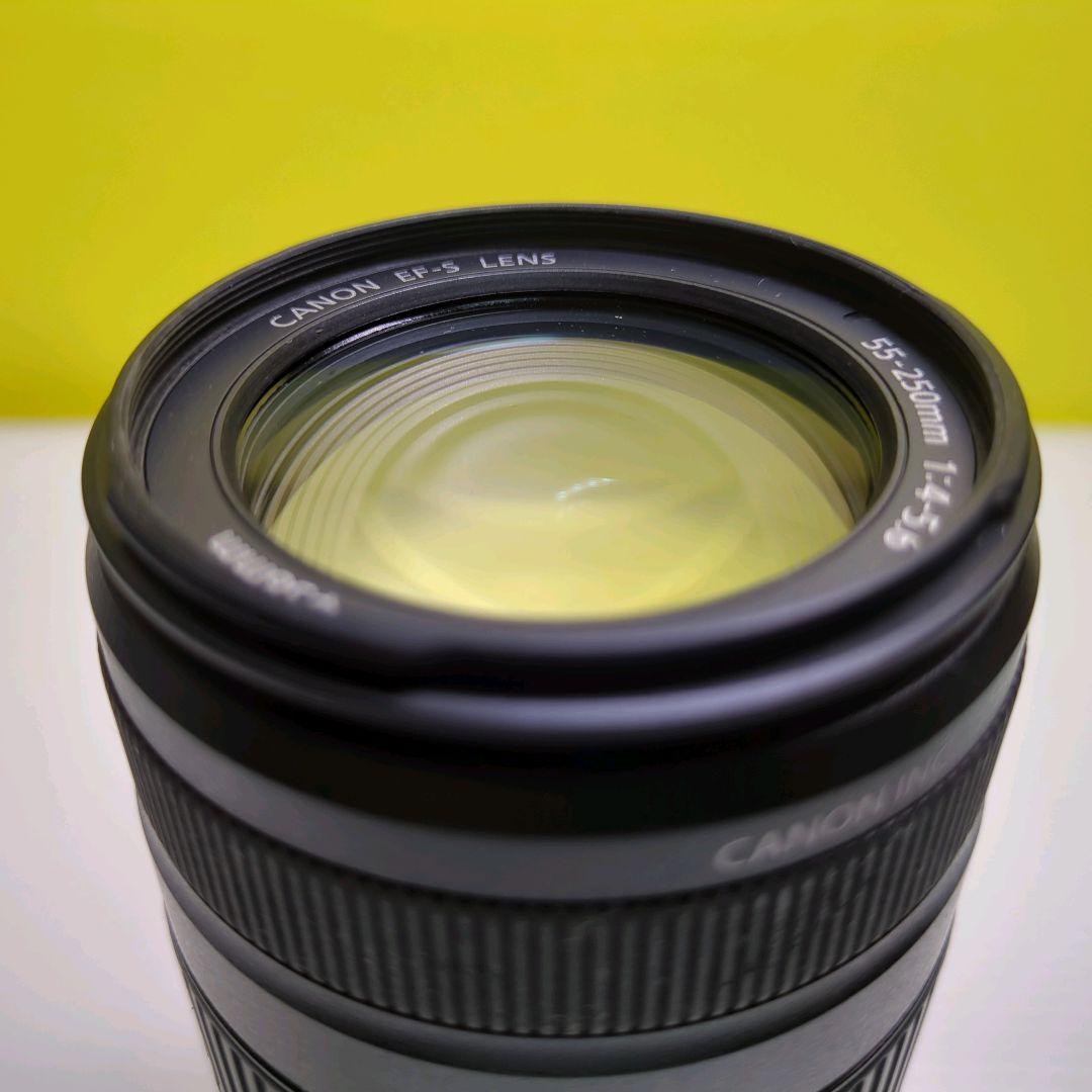 【美品】CANON キヤノン EF-S 55-250mm f4-5.6 IS