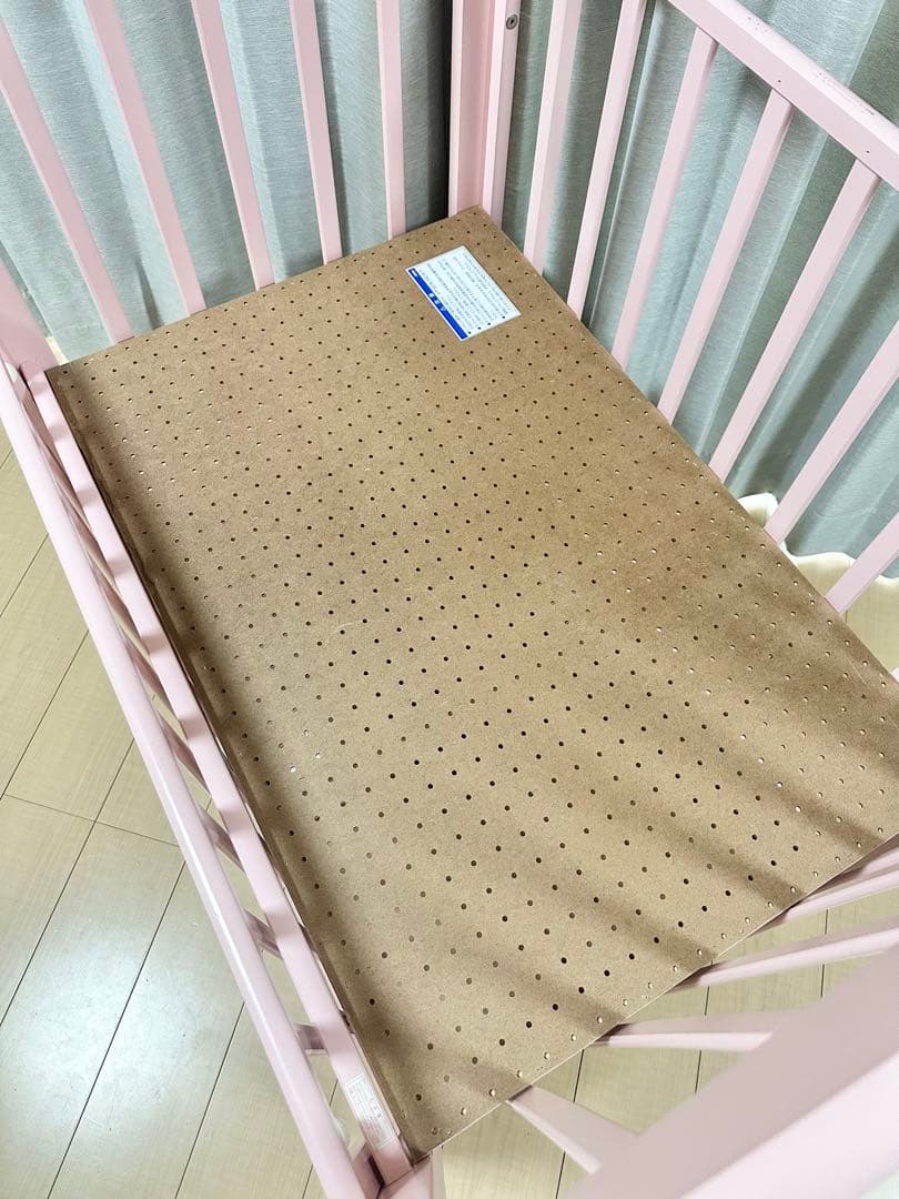 KATOJI カトージ ミニ立ちベッド ベビーベッド ピンク