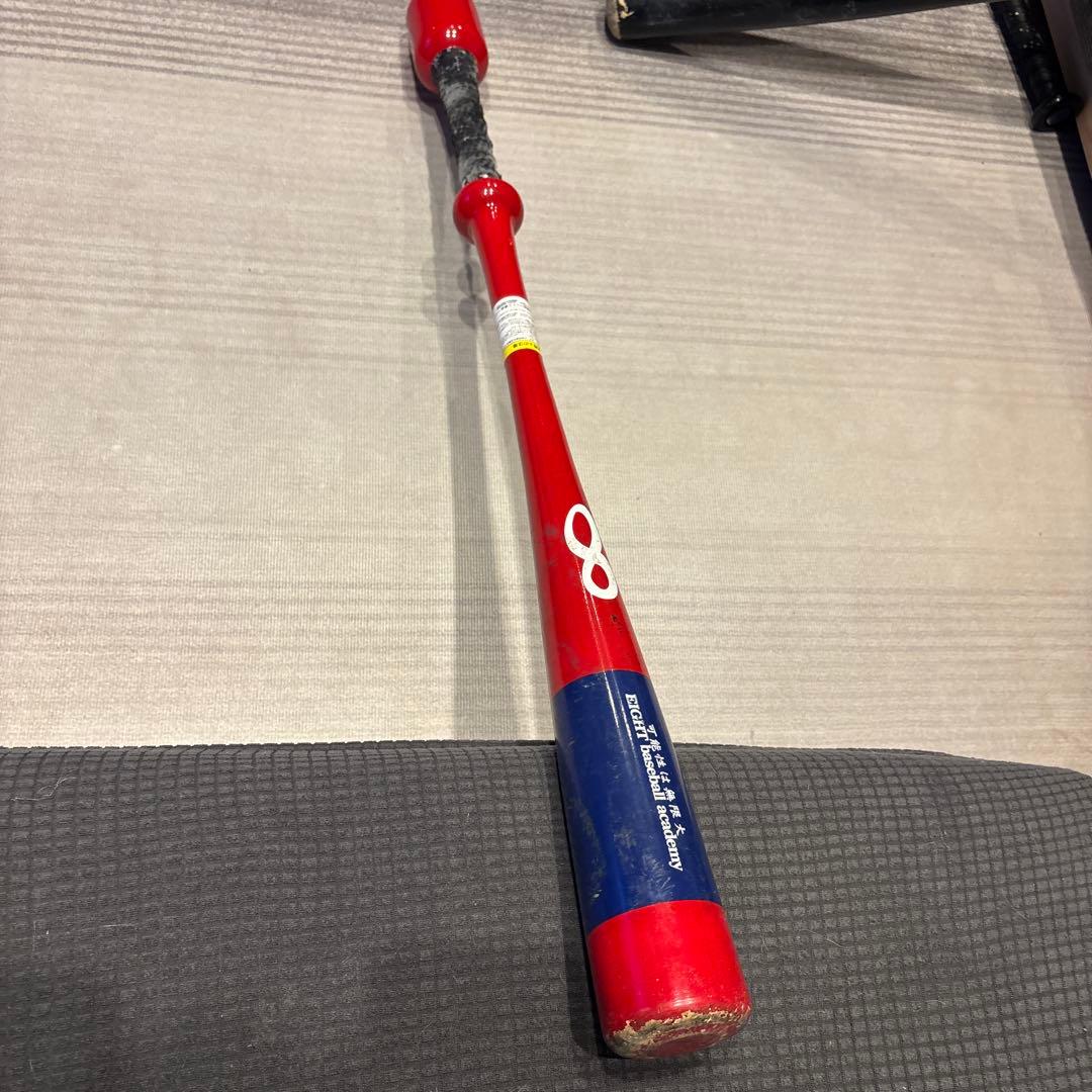 EIGHT トレーニングバット 赤/青