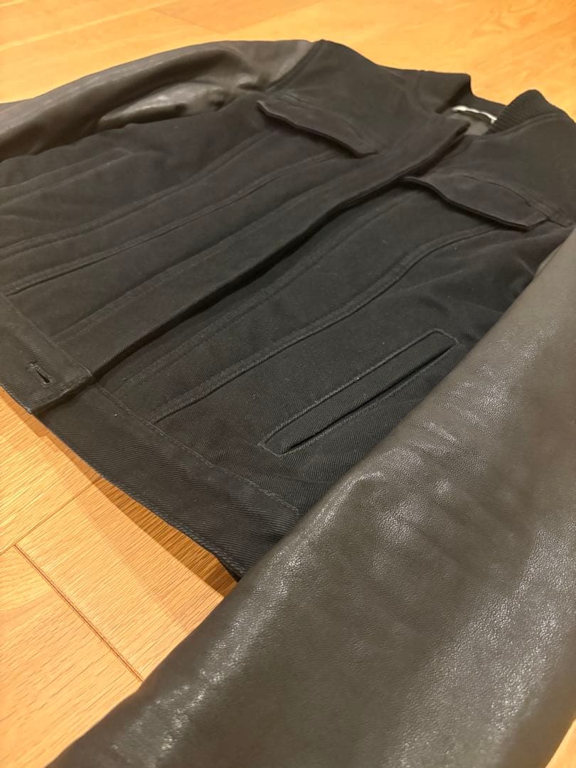 Alexander wang レザードッキングジャケット