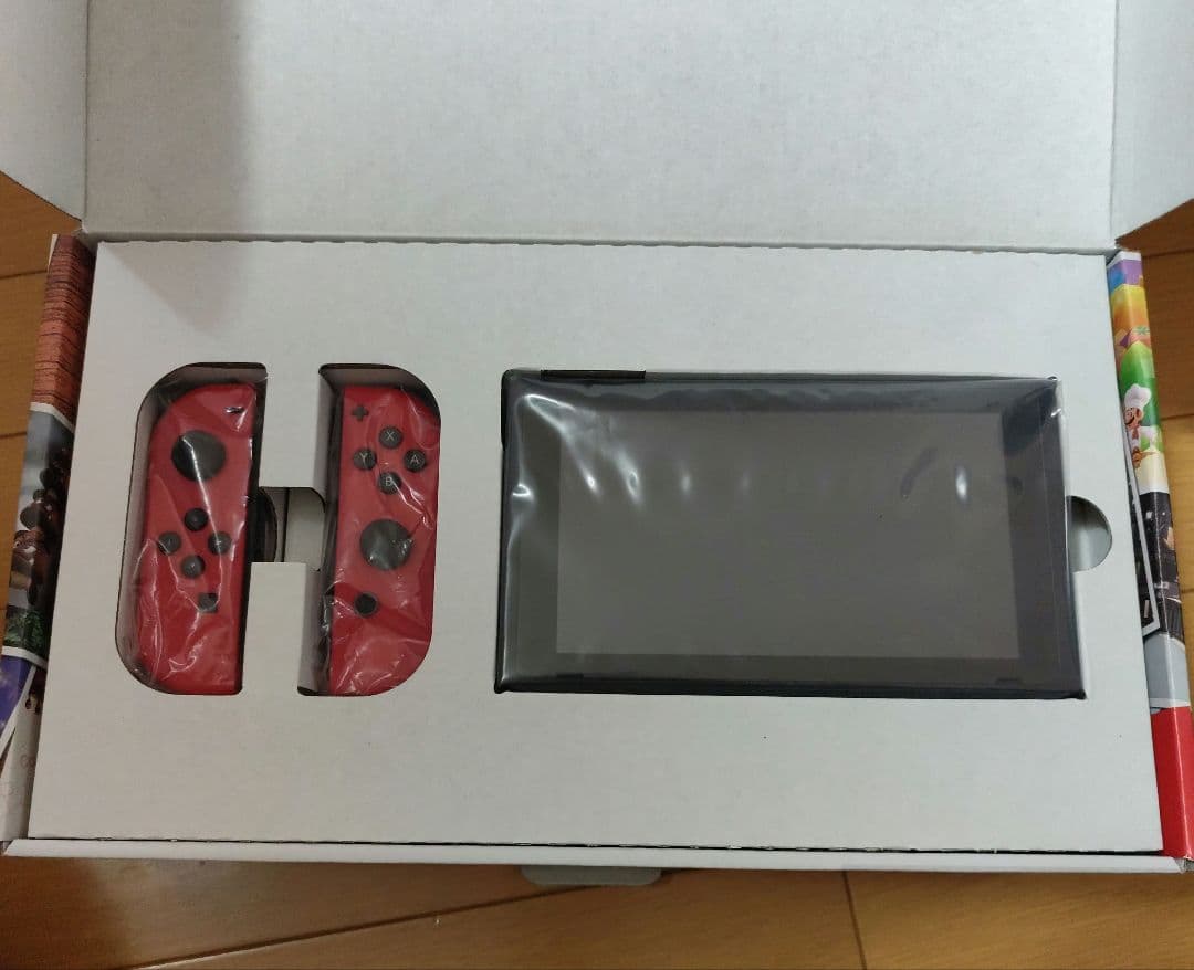 完動品‼️NintendoSwitchスーパーマリオオデッセイセットアダプター付