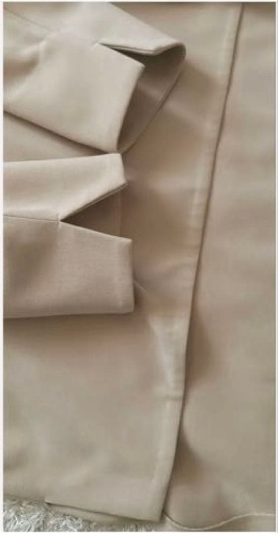 SALE【ENFOLD】 スポンジダブルクロススリットネックTOP プルオーバー