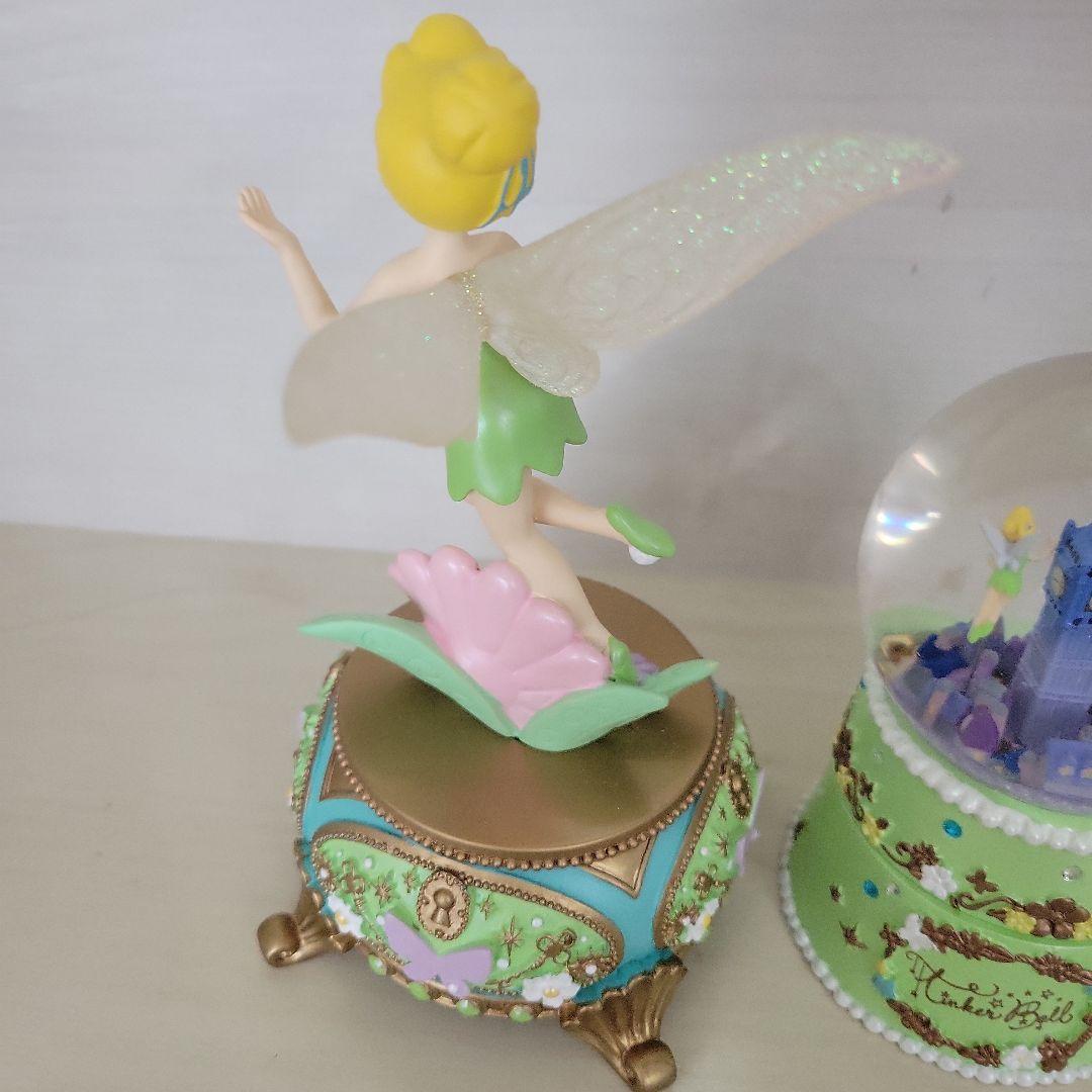 ティンカーベル オルゴール 花デザイン