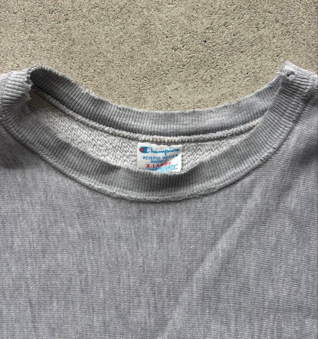 80s チャンピオン スウェット前期 ステンシル ビンテージ 襤褸