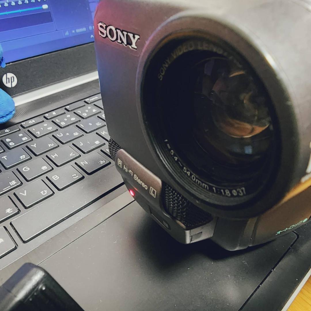【動作確認済】SONY Hi8 高画質 ビデオカメラ CCD-TR3 セット