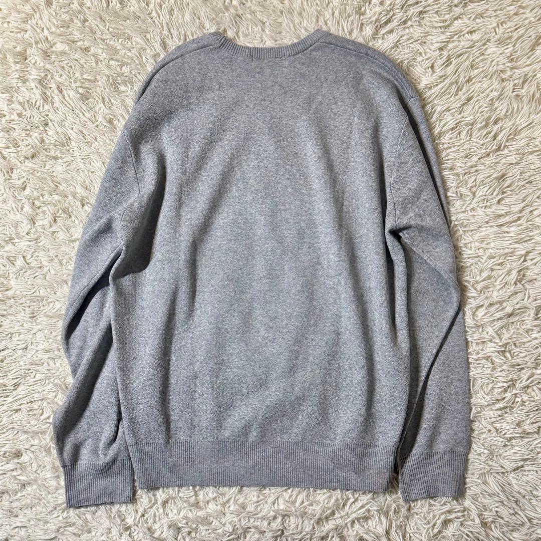 【完売モデル 美品】ブラックアイパッチ ロゴ ジャガードニット Lサイズ